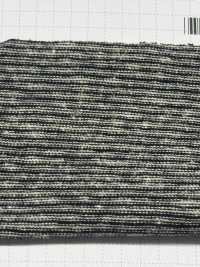 SD0188 Jersey A Righe Orizzontali Tinto In Filo Di Cotone/canapa[Tessile / Tessuto] SHIBAYA Sottofoto