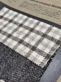 3-SONSIE Shetland Naturale Non Tinto[Tessile / Tessuto] TAKISADA NAGOYA Sottofoto