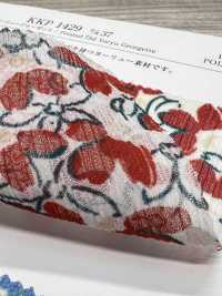 KKP1429-D37 75d Yoryu Georgette[Tessile / Tessuto] Uni Textile(Komon Studio) Foto secondaria