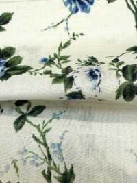 28115 Cordot Organics® 60 Fili Lawn Retro Floral Print[Tessile / Tessuto] SUNWELL Sottofoto