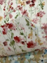 28111 Stampa Floreale Piccola Acquerello 60 Thread Lawn[Tessile / Tessuto] SUNWELL Sottofoto