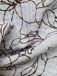 KKP1910-D47 Stampa Monocromatica In Seersucker 50D[Tessile / Tessuto] Uni Textile(Komon Studio) Foto secondaria