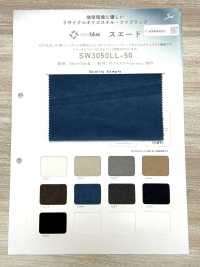 SW3050LL-50 Pelle Scamosciata ECO BLUE®[Tessile / Tessuto] Fibre Sanwa Sottofoto