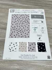 KKP2245E2X-W-DSB-302 Superficie Satinata Posteriore ECO Con Rugosità Ampia[Tessile / Tessuto] Uni Textile(Komon Studio) Foto secondaria