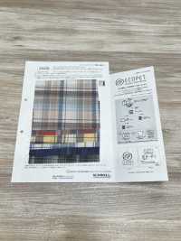 14420 Filato In Poliestere/cotone Biologico ECOPET® 45% Filo Twill Check[Tessile / Tessuto] SUNWELL Sottofoto