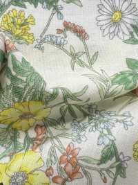 28114 Cordot Organics® 60 Fili Lawn Retro Floral Print[Tessile / Tessuto] SUNWELL Sottofoto