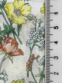 28114 Cordot Organics® 60 Fili Lawn Retro Floral Print[Tessile / Tessuto] SUNWELL Sottofoto