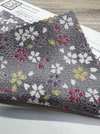 KKP2338-D379A Chirimen Chirimen®[Tessile / Tessuto] Uni Textile(Komon Studio) Foto secondaria