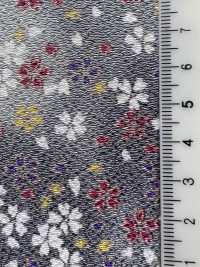 KKP2338-D379A Chirimen Chirimen®[Tessile / Tessuto] Uni Textile(Komon Studio) Foto secondaria