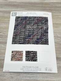 KKP2338-D489A Chirimen Chirimen®[Tessile / Tessuto] Uni Textile(Komon Studio) Foto secondaria