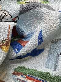 KKP2338-DB-99 Chirimen Chirimen®[Tessile / Tessuto] Uni Textile(Komon Studio) Foto secondaria