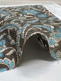 KKP2338-DB-179 Chirimen Chirimen®[Tessile / Tessuto] Uni Textile(Komon Studio) Foto secondaria