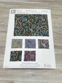 KKP2338-DB-179 Chirimen Chirimen®[Tessile / Tessuto] Uni Textile(Komon Studio) Foto secondaria