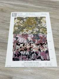 KKP2338-DB-141 Chirimen Chirimen®[Tessile / Tessuto] Uni Textile(Komon Studio) Foto secondaria