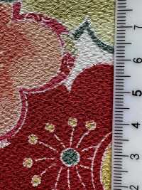 KKP2338-DHM-111 Chirimen Chirimen®[Tessile / Tessuto] Uni Textile(Komon Studio) Foto secondaria