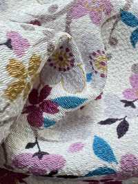 KKP2338-DHM-108 Stampa Multicolore Futako Chirimen[Tessile / Tessuto] Uni Textile(Komon Studio) Foto secondaria