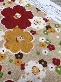KKP2338-DHM-103 Stampa Multicolore Futako Chirimen[Tessile / Tessuto] Uni Textile(Komon Studio) Foto secondaria