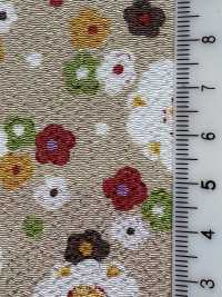 KKP2338-DHM-103 Stampa Multicolore Futako Chirimen[Tessile / Tessuto] Uni Textile(Komon Studio) Foto secondaria