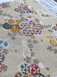 KKP2338-DHM-104 Chirimen Chirimen®[Tessile / Tessuto] Uni Textile(Komon Studio) Foto secondaria