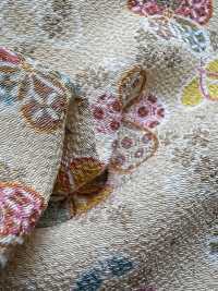 KKP2338-DHM-104 Chirimen Chirimen®[Tessile / Tessuto] Uni Textile(Komon Studio) Foto secondaria