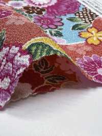 KKP2338-DHM-102 Chirimen Chirimen®[Tessile / Tessuto] Uni Textile(Komon Studio) Foto secondaria