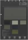NY5230B Nylon W Ripstop Senza Motivo Color Idrorepellente