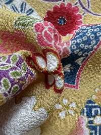 KKP2338-DHM-90 Chirimen Chirimen®[Tessile / Tessuto] Uni Textile(Komon Studio) Foto secondaria