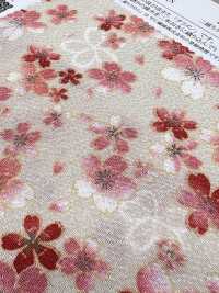 KKP2338-DHM-83 Stampa Multicolore Futako Chirimen[Tessile / Tessuto] Uni Textile(Komon Studio) Foto secondaria