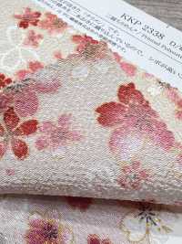 KKP2338-DHM-83 Stampa Multicolore Futako Chirimen[Tessile / Tessuto] Uni Textile(Komon Studio) Foto secondaria