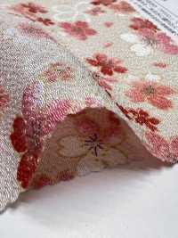 KKP2338-DHM-83 Stampa Multicolore Futako Chirimen[Tessile / Tessuto] Uni Textile(Komon Studio) Foto secondaria