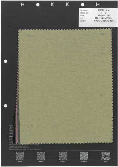 CRF2010-M Cotone Rayon Lino