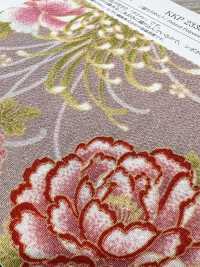 KKP2338-D-HANAMIYABI Futako Chirimen Hana Miyabi[Tessile / Tessuto] Uni Textile(Komon Studio) Foto secondaria