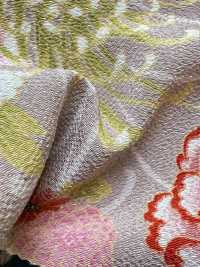 KKP2338-D-HANAMIYABI Futako Chirimen Hana Miyabi[Tessile / Tessuto] Uni Textile(Komon Studio) Foto secondaria