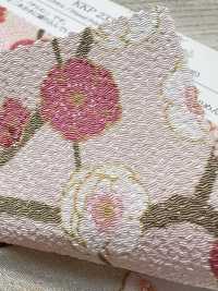 KKP2338-D-SIDAREUME Futako Chirimen Prugna Piangente[Tessile / Tessuto] Uni Textile(Komon Studio) Foto secondaria