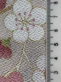 KKP2338-D-MODANUME Futako Chirimen Modern Plum[Tessile / Tessuto] Uni Textile(Komon Studio) Foto secondaria
