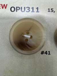 OPU311 Bottoni In Resina A 4 Fori In Corno Di Bufalo D'acqua[Pulsante] DAIYA BUTTON(DAIYA BUTTON) Sottofoto