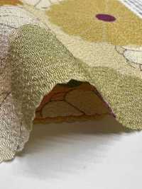 KKP2338-D-KIKUYUZEN Futako Chirimen Crisantemo Yuzen[Tessile / Tessuto] Uni Textile(Komon Studio) Foto secondaria