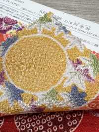 KKP2338-D-SIKITUZUMI Futago Chirimen Shiki Tamburo[Tessile / Tessuto] Uni Textile(Komon Studio) Foto secondaria