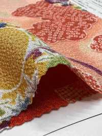 KKP2338-D-SIKITUZUMI Futago Chirimen Shiki Tamburo[Tessile / Tessuto] Uni Textile(Komon Studio) Foto secondaria