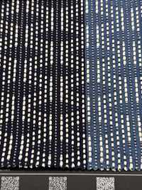 KATSUO-SASHI Sashiko A Righe Bonito[Tessile / Tessuto] HOKKOH Sottofoto
