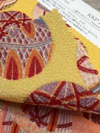 KKP2338-D-KOTEMARI Futago Chirimen Small Ball[Tessile / Tessuto] Uni Textile(Komon Studio) Foto secondaria