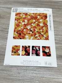 KKP2338-D-KOHARUUME Futako Chirimen Koharu Ume[Tessile / Tessuto] Uni Textile(Komon Studio) Foto secondaria