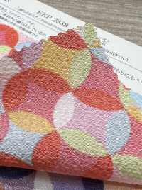 KKP2338-D-IROSIPPOU Futako Chirimen Cloisonne Colorato[Tessile / Tessuto] Uni Textile(Komon Studio) Foto secondaria
