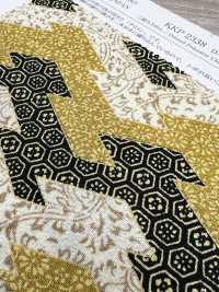 KKP2338-D-HINABISI Futako Chirimen Hinabishi[Tessile / Tessuto] Uni Textile(Komon Studio) Foto secondaria