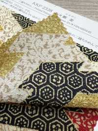 KKP2338-D-HINABISI Futako Chirimen Hinabishi[Tessile / Tessuto] Uni Textile(Komon Studio) Foto secondaria