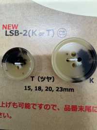 LSB2 Bottone In Resina A 4 Fori Milky Horn[Pulsante] DAIYA BUTTON(DAIYA BUTTON) Sottofoto