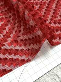14A8104K Jacquard Taglio Brillante[Tessile / Tessuto] Piacere Sottofoto