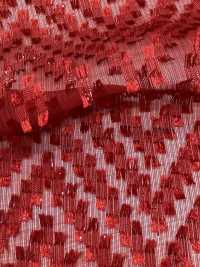 14A8104K Jacquard Taglio Brillante[Tessile / Tessuto] Piacere Sottofoto