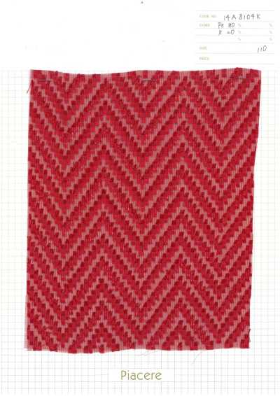 14A8104K Jacquard tagliato lucido