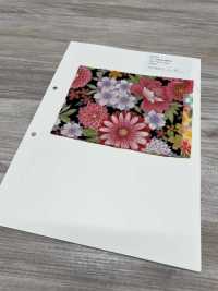 850584 Peonia Lussuosa Con Motivo Giapponese Hanagold[Tessile / Tessuto] VANCET Sottofoto